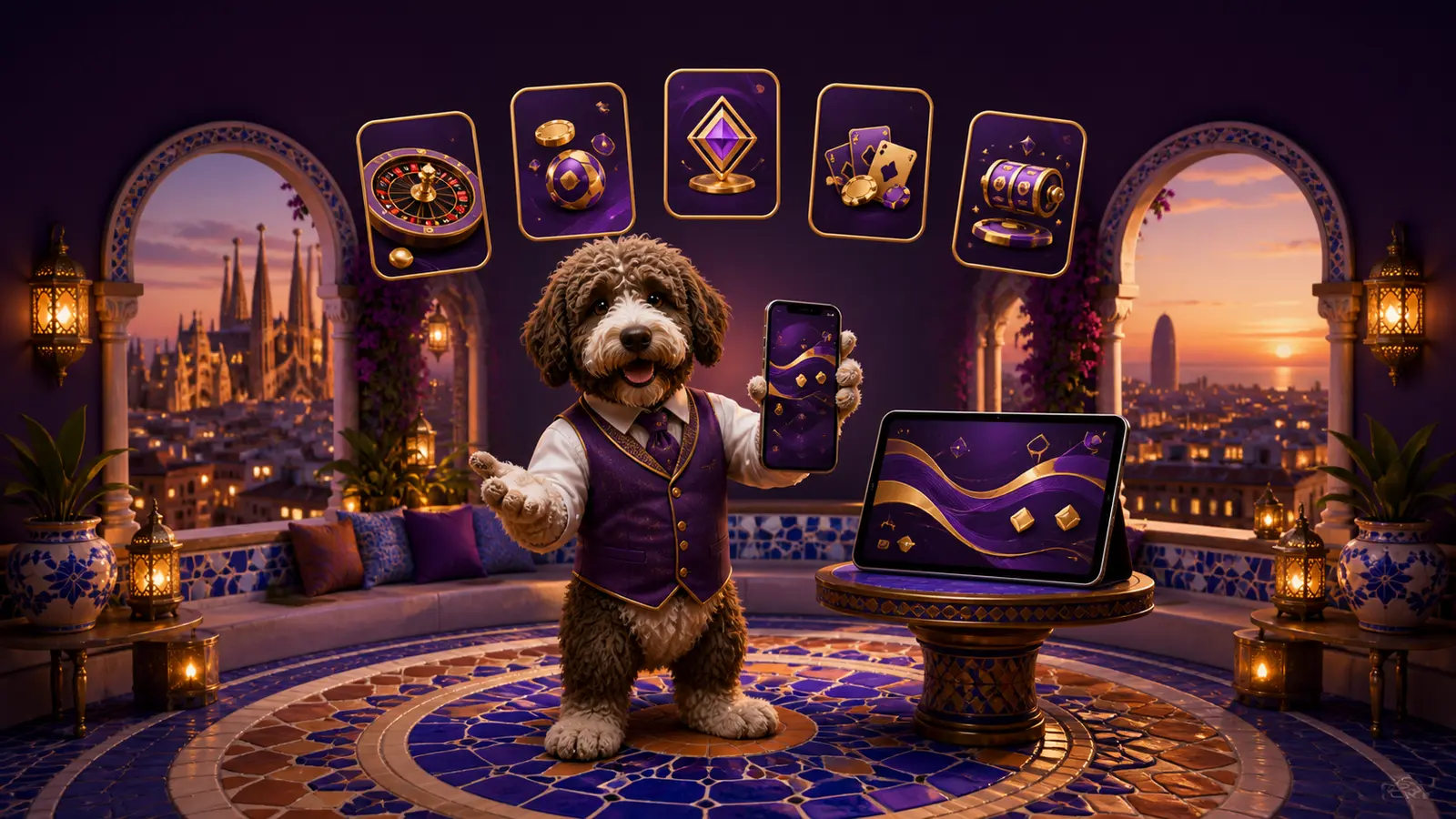 PWA de Bizzo Casino en smartphone y tablet
